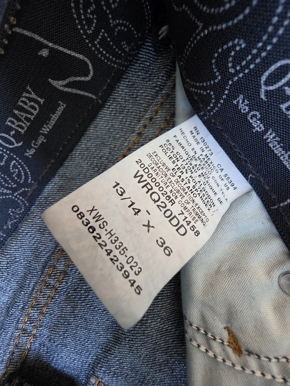 Women's Dark Blue Bootcut Jeans - Picture 6 of 15
